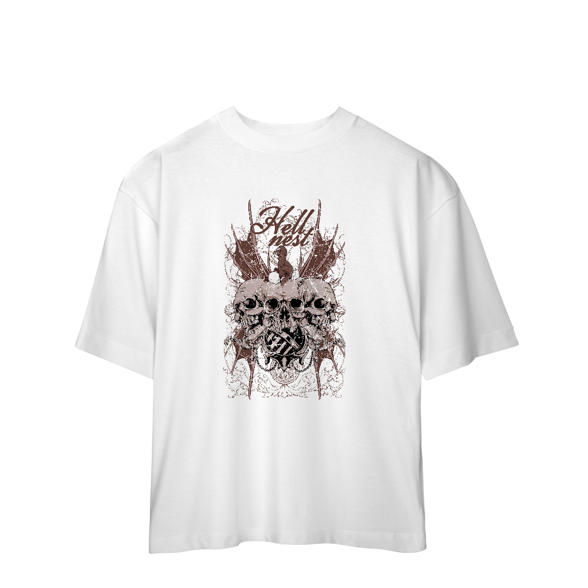 Camiseta Oversized Hell Nest