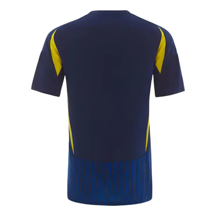 Al Nassr FC 24/25 Away Jersey Torcedor Azul+Amarelo