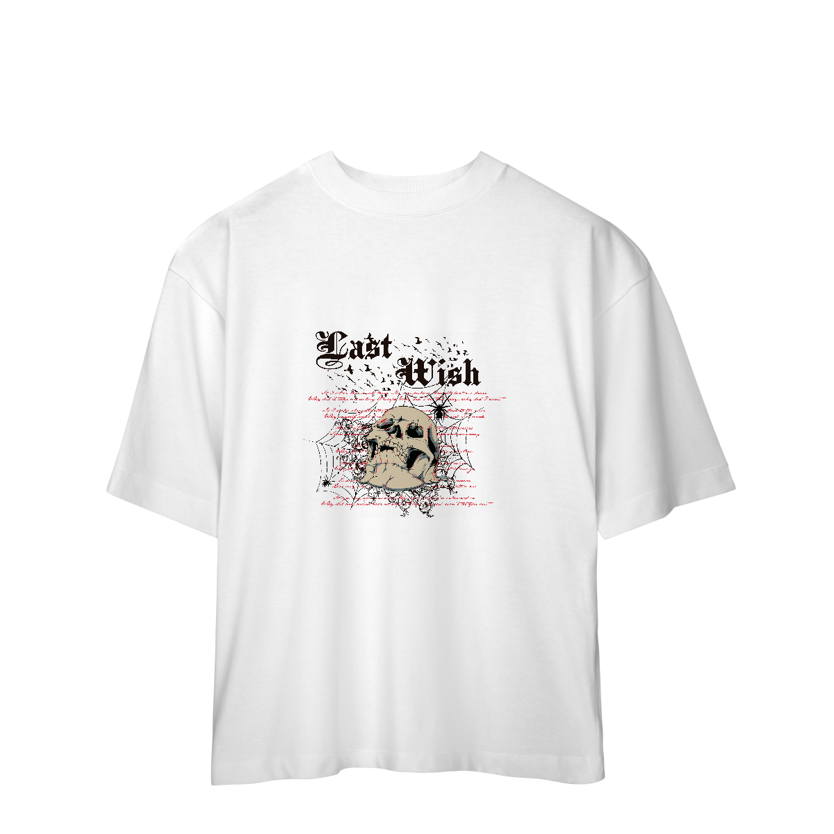 Camiseta Oversized Last Wish